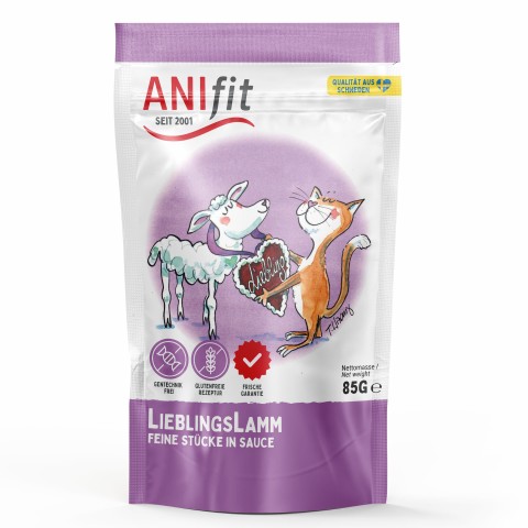 Cat Wet pet food LovelyLamb 85g 12 Piece -1- Anifit